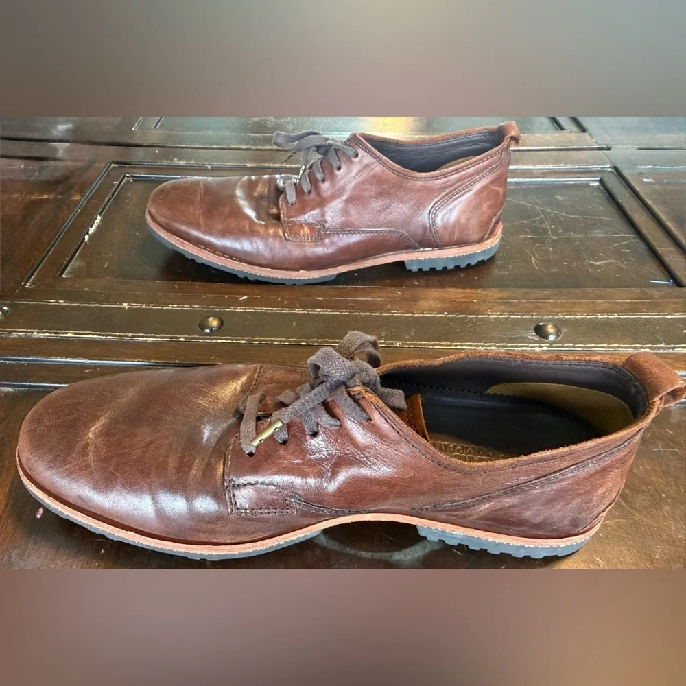 Timberland Boot Company Brown Leather Chukka Shoes Men’s 11 👞
